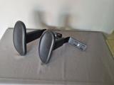Pair of Office Chair Armrests — Black Padded, Adjustable Metal Brackets - Image 1