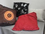 Set of 4 Decorative Scatter Cushions (Mixed Designs) - Image 1