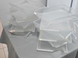Bulk Lot of Stackable Plastic Letter / Document Trays (±12) - Image 2