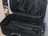 Black Wheeled Soft-Shell Suitcase (Large, Backing Torn) - Image 3