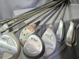 Proline Light-Blue Stand Bag with Mixed Player & FILA Club Set - Image 3