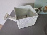 Decorative Homeware ×4 — Watering-Can Planter, Duck Glass Tray, Crystal Dish & 'Geloof Hoop Liefde' Stone - Image 3