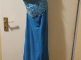 Blue Beaded Matric Farewell Dress / Evening Gown - Image 1