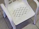 FABER Height-Adjustable Shower / Bath Chair with Arms - Image 3