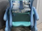 Little One Baby High Chair with Double Tray & Harness - Image 2