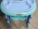 Little One Baby High Chair with Double Tray & Harness - Image 1