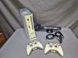 Xbox 360 Console (60GB) + Kinect Sensor + 2 Wireless Controllers - Image 1