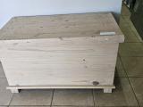 Pine Storage Chest / Blanket Box (90 × 45 × 45 cm) - Image 1