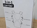 Bounce 3-in-1 Baby Carrier — Black (Boxed) - Image 3