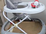 Baby Walker — Grey & White with Activity Tray - Image 2