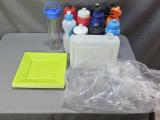 Plastic Drinkware & Picnic Bundle — Sports Bottles, Cups & Plates - Image 4