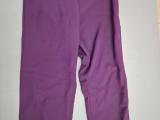 Della Two-Piece Uniform / Scrub Set — Aubergine with White Piping, Size L - Image 3