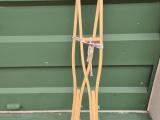 Pair of MEDPROC Wooden Underarm Crutches - Image 1