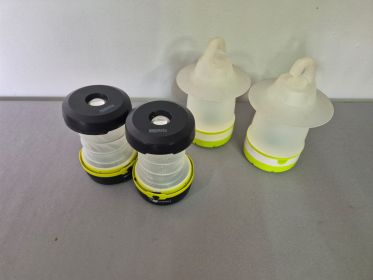 LED Camping Lanterns ×4 — Magneto & Ultra Tec