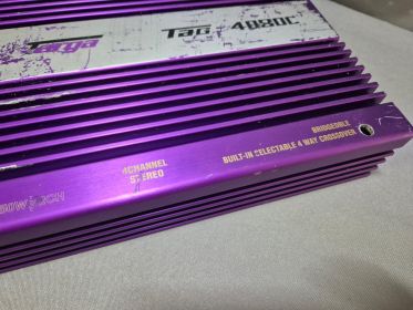 TAG / Targa 4080C Car Amplifier — Purple, 4-Channel 1000W