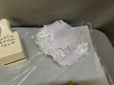 Gift-Wrap & Craft Supplies Bundle — Cellophane, Punch & Organza Bags