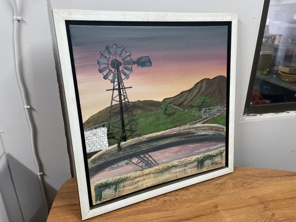 Built-up Textured Painting