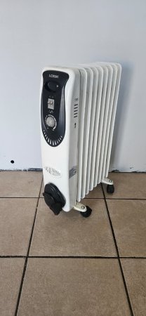 Logik Oil-Filled Column Heater on Castors — Tested Working