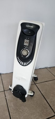 Logik Oil-Filled Column Heater on Castors — Tested Working