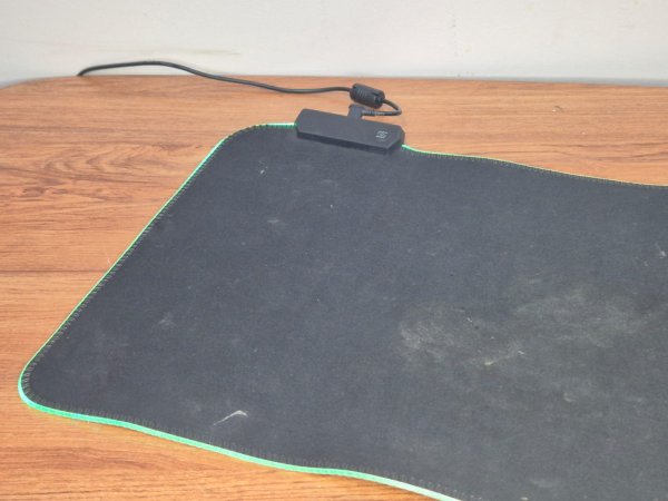 RGB LED Gaming Desk Mat — Extended 80 × 30cm, USB Powered
