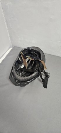 TREK Cycling Helmet — Size Small, White/Black, Good Condition