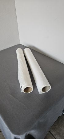 Two Large Rolls of White Tissue Paper — Gift-Bag Stuffing