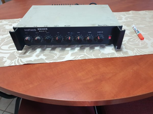 Kraftwerk Exodus PA Mixer Amplifier — Tested Working