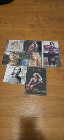 Taylor Swift CD/DVD Collection — 1989, Speak Now, Red, reputation +more (≈8)