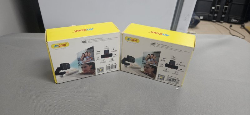 Pair of Andowl Q-L013 1080p HD Webcams (Boxed)