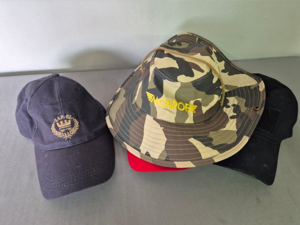 Headwear Bundle ×5 — Caps & Outdoor Hats