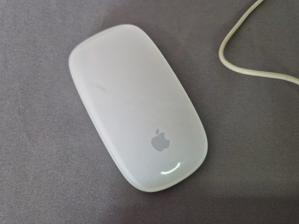 Apple Full-Size Wired Keyboard (A1243) + Apple Magic Mouse (Working)