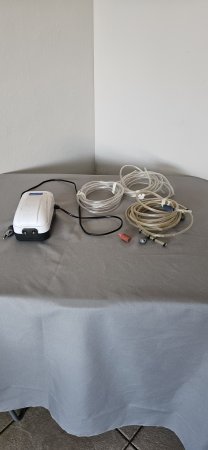 Aquarium Air Pump Kit with Tubing and Accessories — Tested Working