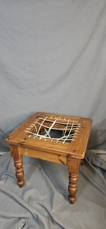 Pine Chair with Barley-Twist Legs — Restoration / Project Piece