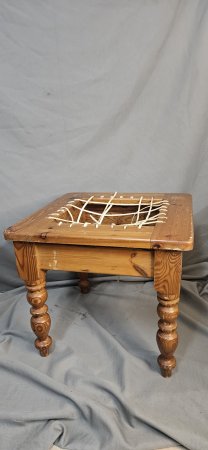 Pine Chair with Barley-Twist Legs — Restoration / Project Piece
