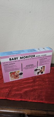 Vintage Multi-Purpose Baby Monitor in Original Box — Model ETL3838