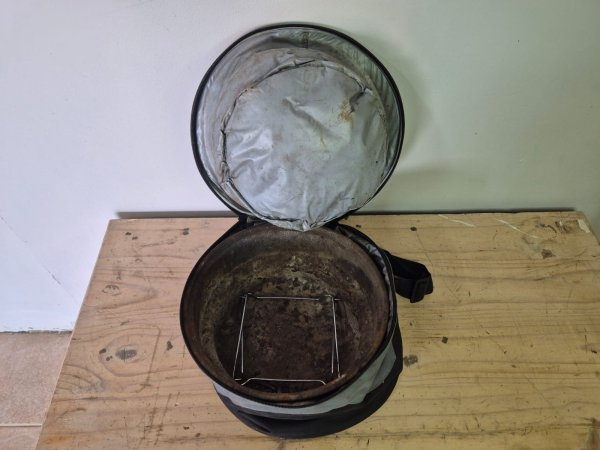 Portable Charcoal Braai / BBQ with Padded Carry Bag