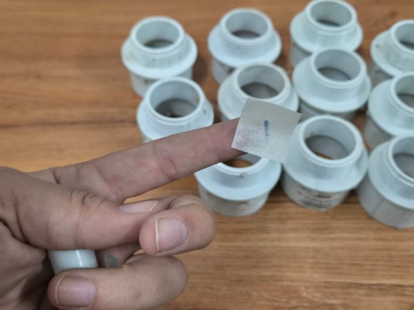 Pearl 50mm PVC Male Adaptors ×11
