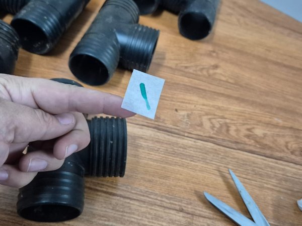 Poly Irrigation Tee Fittings 50mm ×10