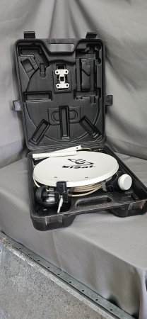 ElSat Portable Satellite Dish Kit — Dish, LNB & Cabling in Hard Carry Case