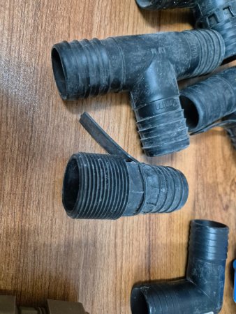 Mixed Irrigation Fittings plus Two Rain Bird Pop-Up Sprinklers
