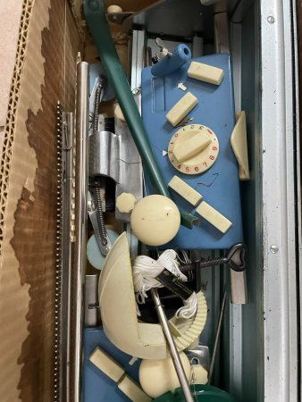 Vintage Knitting Machines Bundle — Superba/Cresta + Empisal KH-710 with Ribber