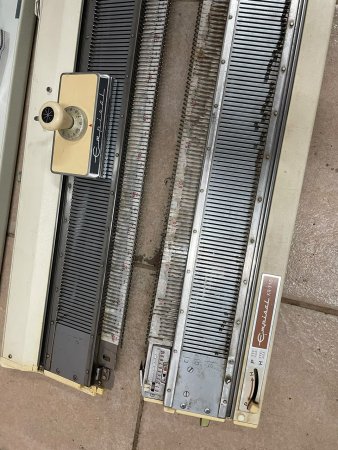 Vintage Knitting Machines Bundle — Superba/Cresta + Empisal KH-710 with Ribber