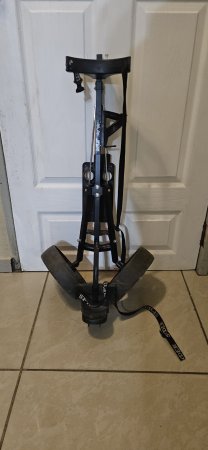 Spyder 2-Wheel Pull-Along Golf Trolley — Black