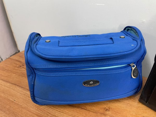 Assorted Handbags & Clutches (Set of 4) — Vanity Case, Leather Satchel, Bag & Clutch