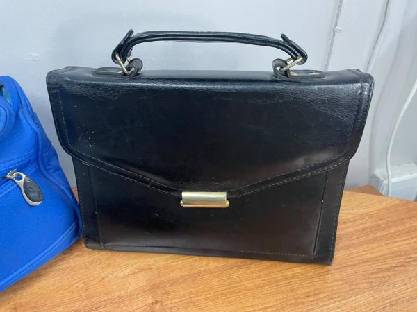 Assorted Handbags & Clutches (Set of 4) — Vanity Case, Leather Satchel, Bag & Clutch
