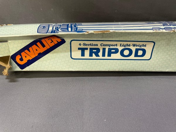 Cavalier 4-Section Compact Light-Weight Tripod — Boxed
