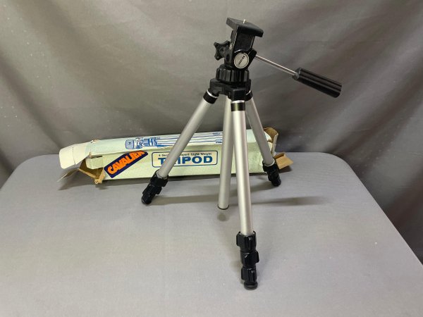 Cavalier 4-Section Compact Light-Weight Tripod — Boxed