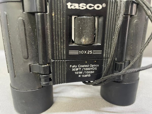 Tasco 10×25 Compact Binoculars — Fully Coated Optics