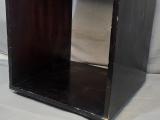 Black wood Open-Display / Storage Cube - Image 3
