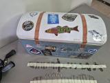 Fishing Combo — Telescopic Rods, Spinning & Baitcaster Reels, Hooks & Tin Tackle Box - Image 5